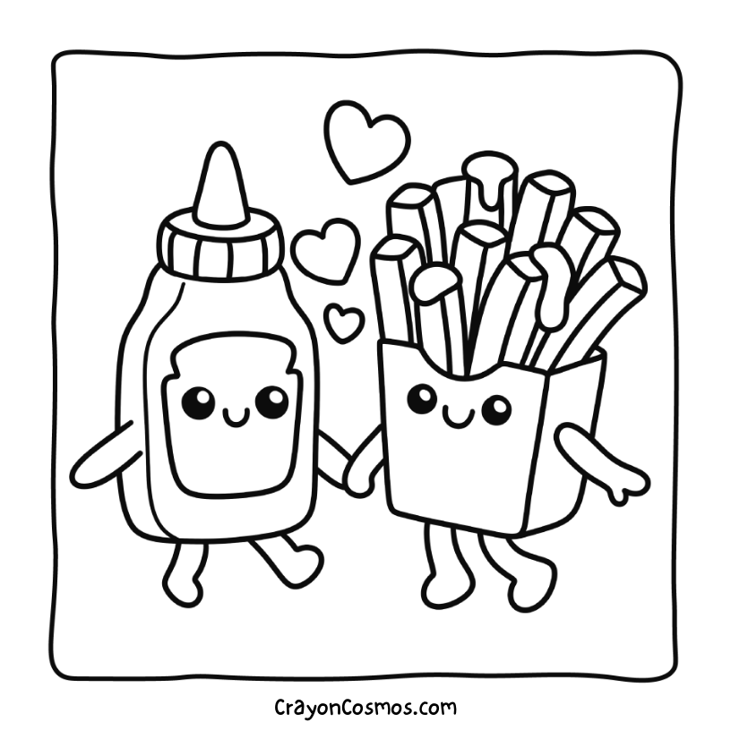 7.Ketchup-and-fries-walking-together