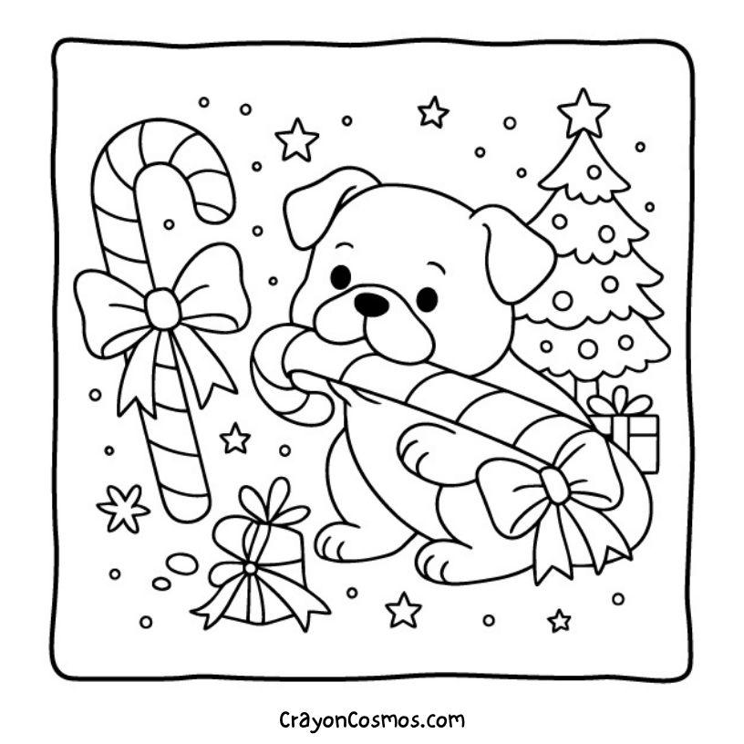 14.Bulldog-holding-giant-candy-cane