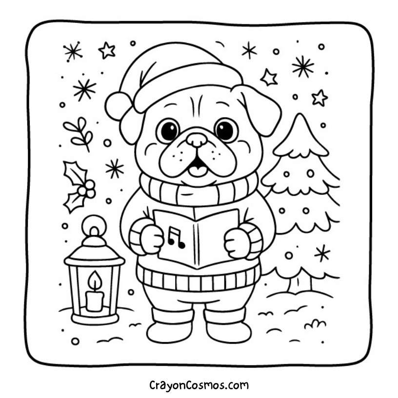 15.Bulldog-singing-Christmas-carols