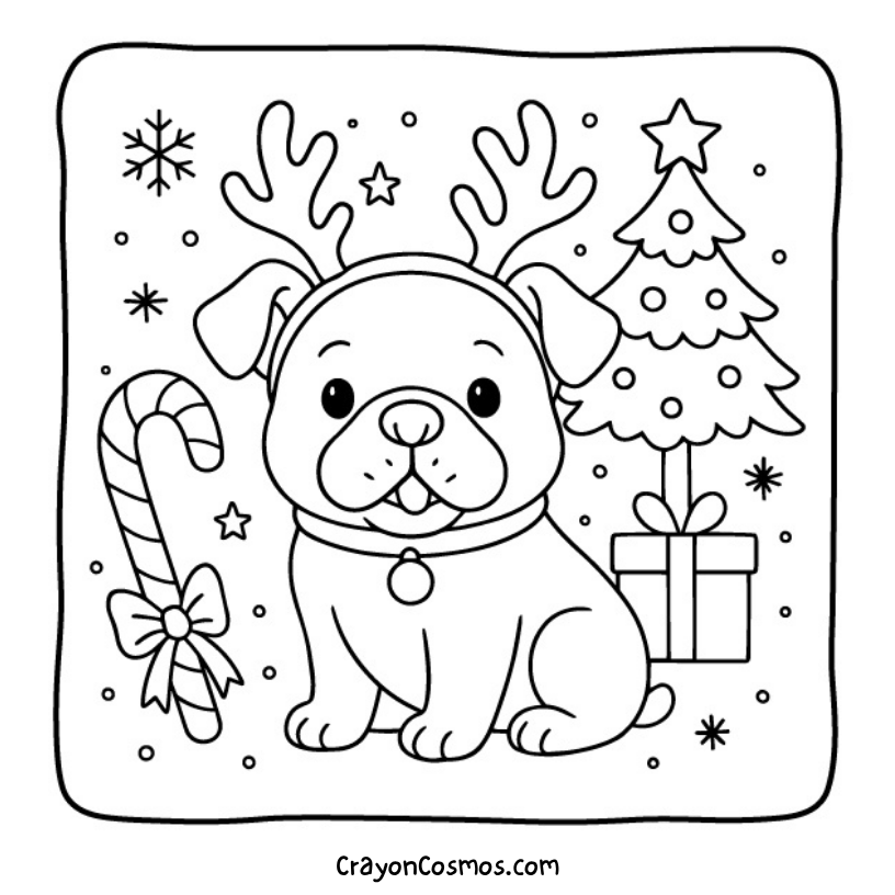 5.Bulldog-with-reindeer-antlers-and-candy