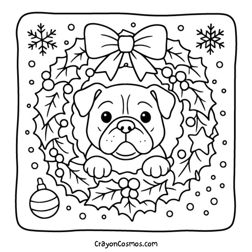8.Bulldog-in-Christmas-wreath
