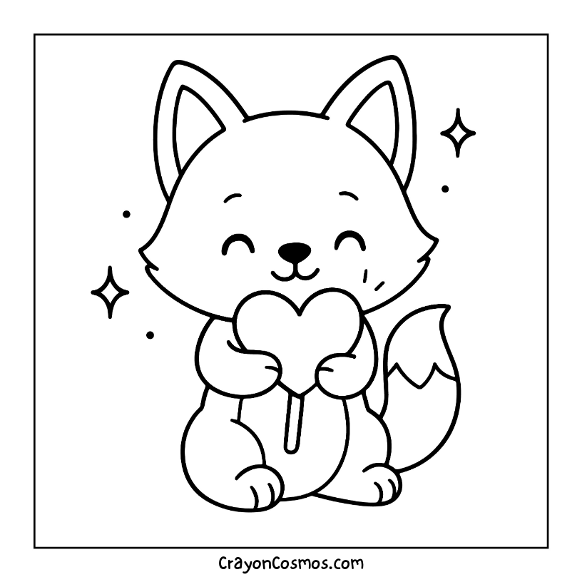 04.Fox-holding-a-heart