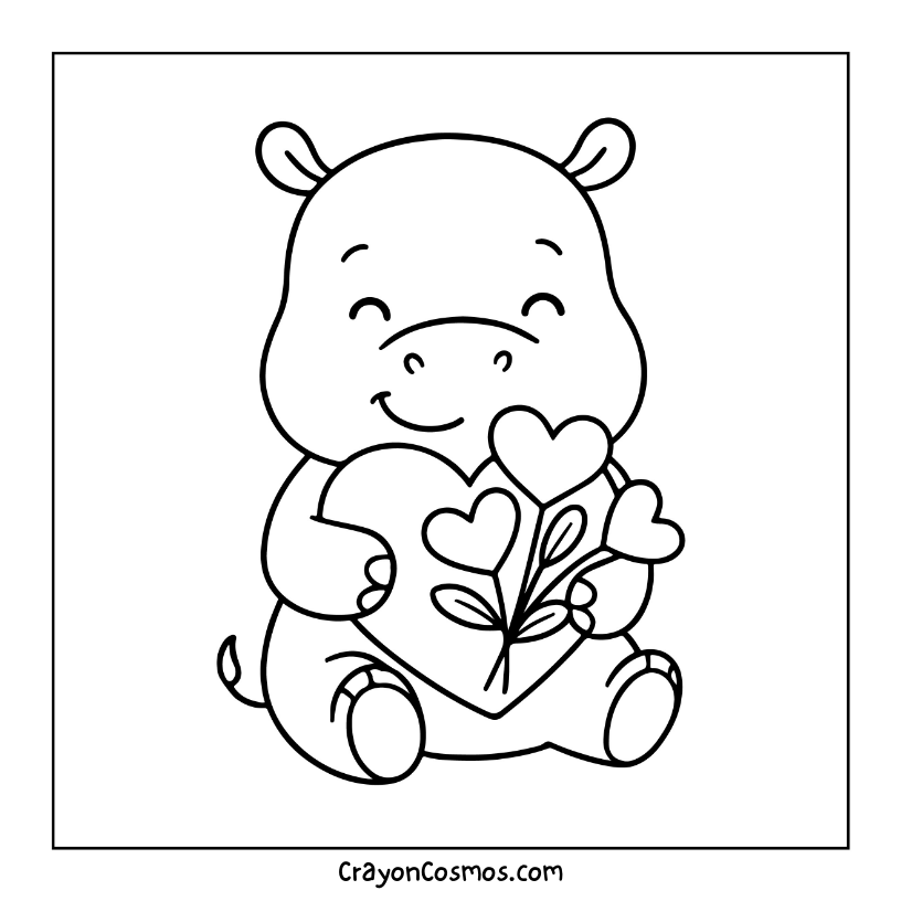 08.Hippo-holding-heart-flowers