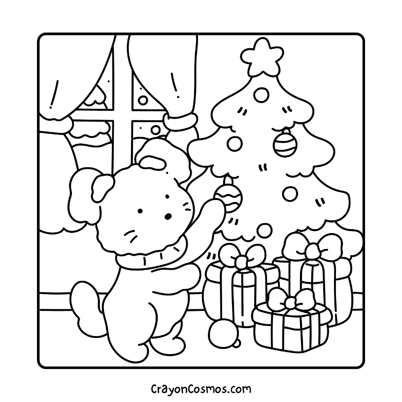 11.Mouse-decorating-Christmas-tree