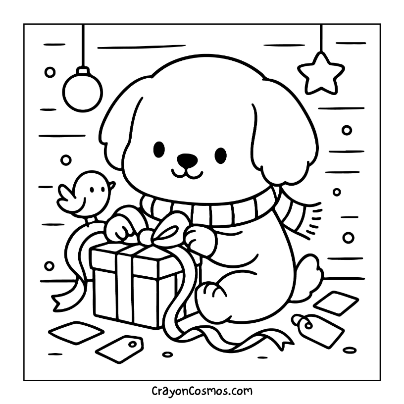 15.Dog-opening-Christmas-present