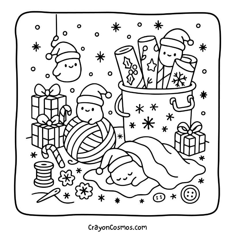 17.Cute-characters-preparing-gifts