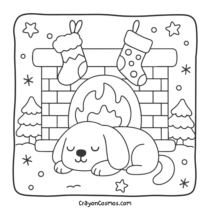 17.Dog-sleeping-by-fireplace