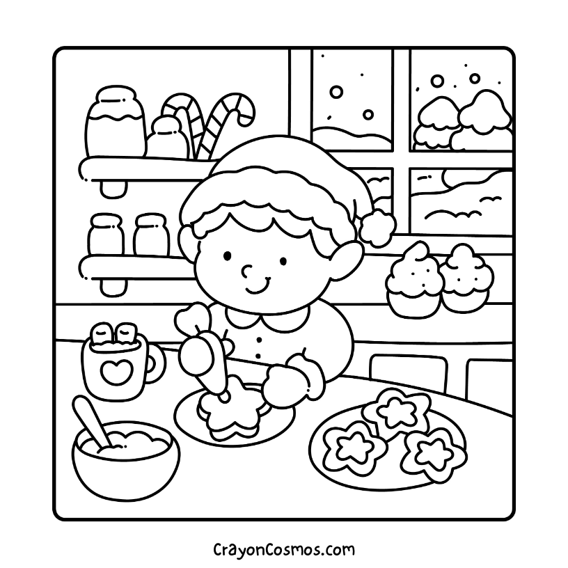 17.Elf-making-Christmas-cookies