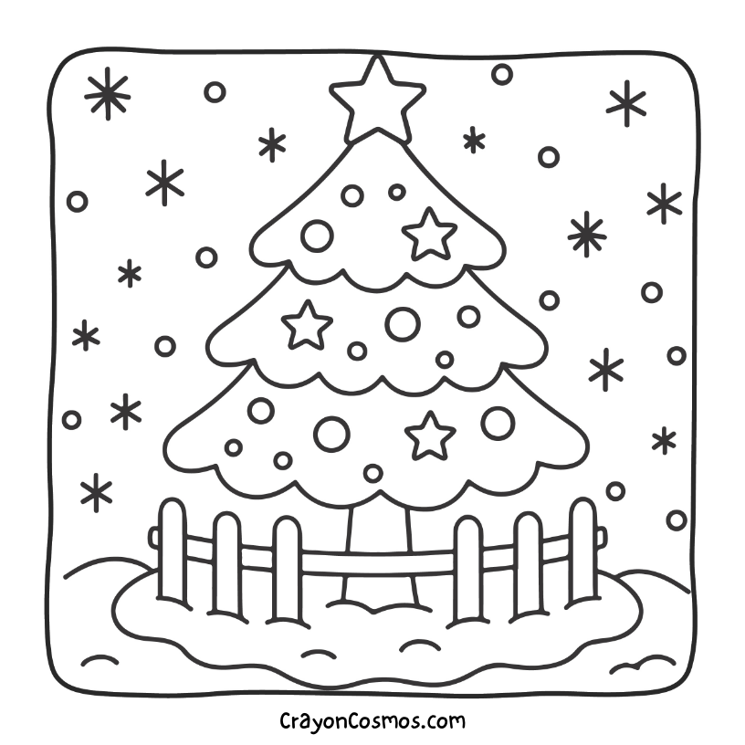 19.Christmas-tree-behind-a-fence