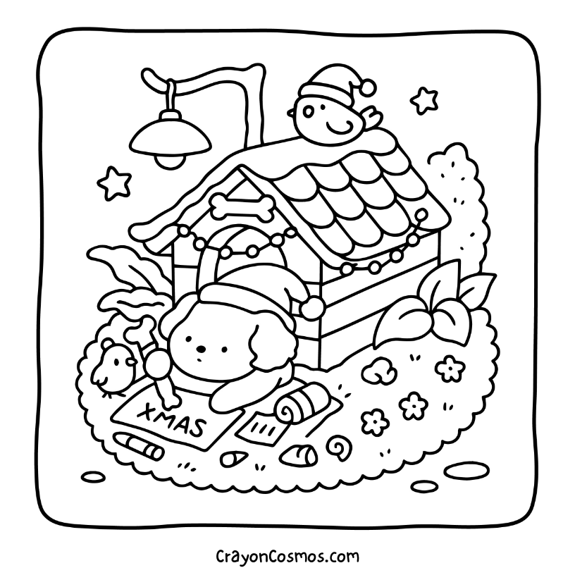 21.Doghouse-with-Xmas-sign