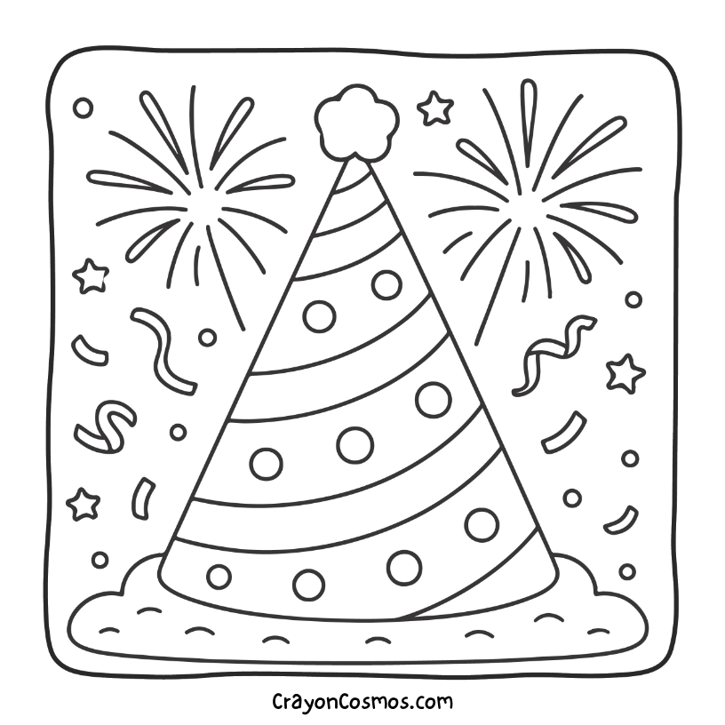 21.Party-hat-with-fireworks