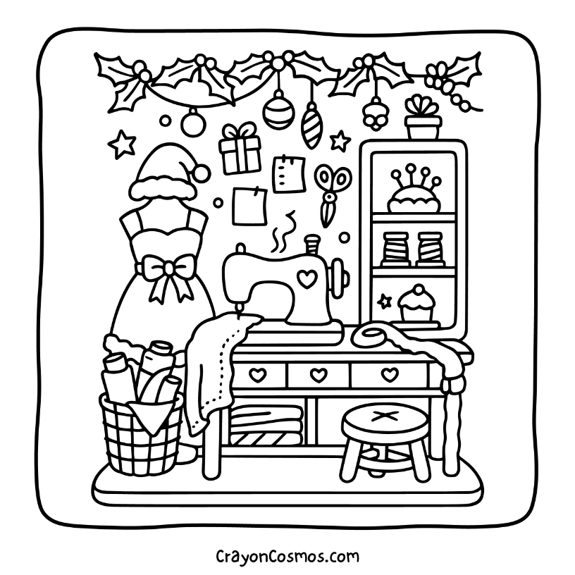 22.Sewing-corner-with-Christmas-decor