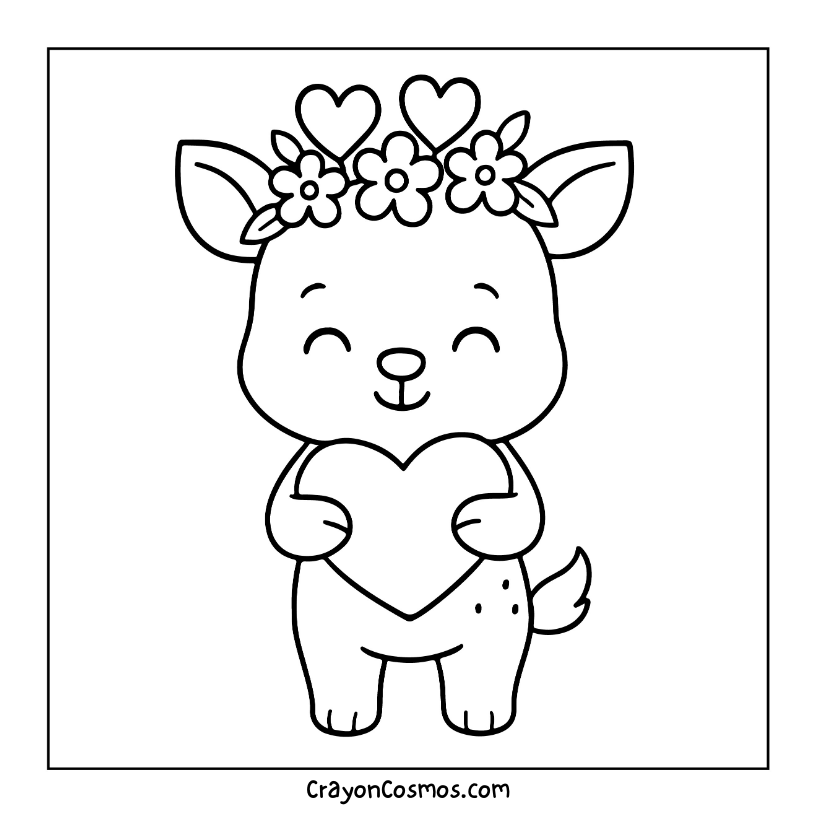 25.Deer-with-flowers-and-heart