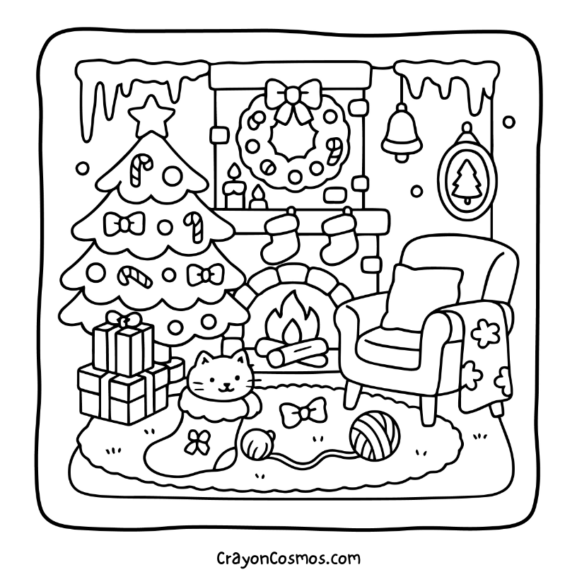 5.Cat-in-stocking-by-tree