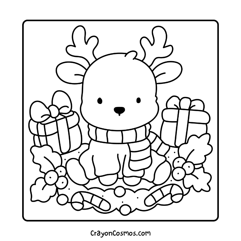 7.Reindeer-with-gifts-and-holly