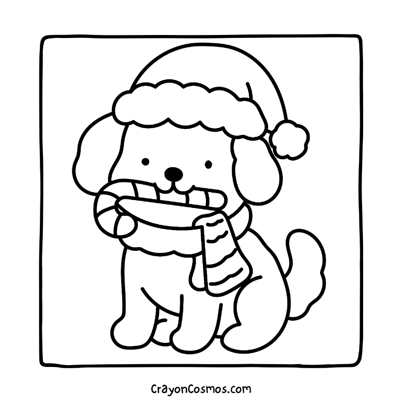 10.Dog-holding-a-candy-cane