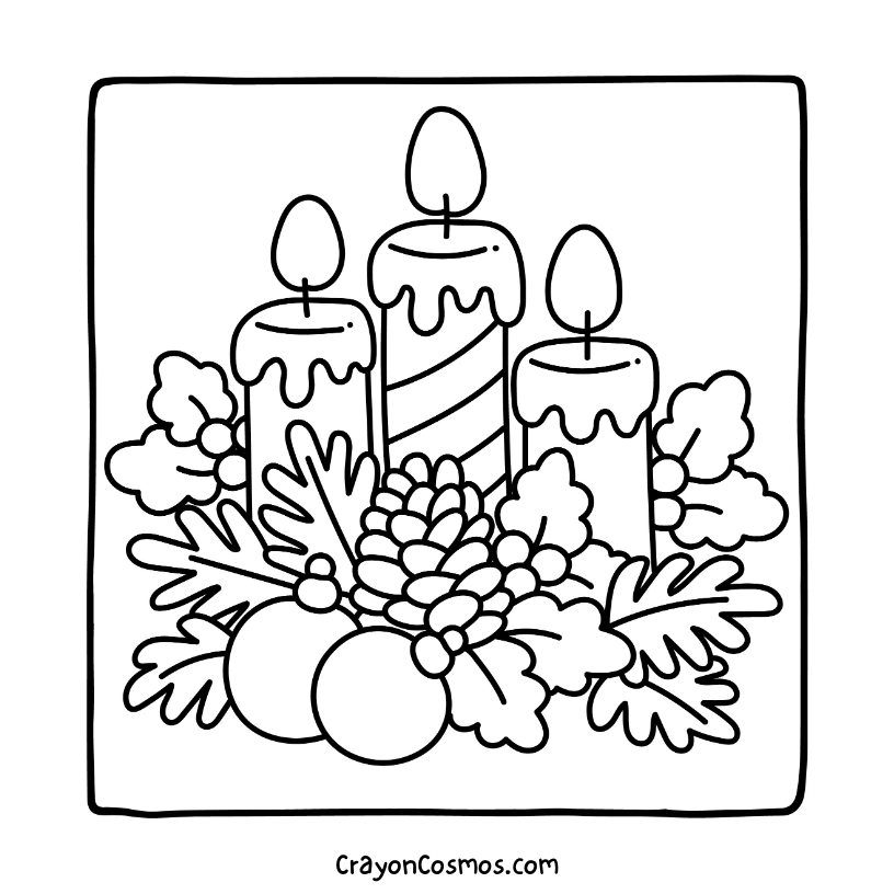 20.Three-candles-with-decorations