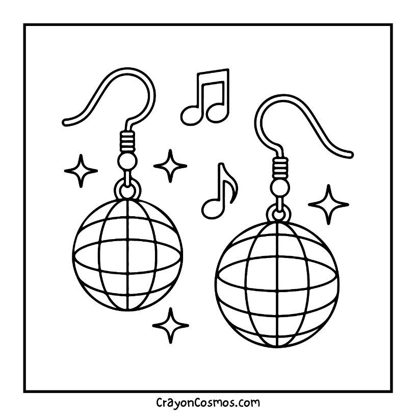 22.Disco-ball-earrings-with-music-notes